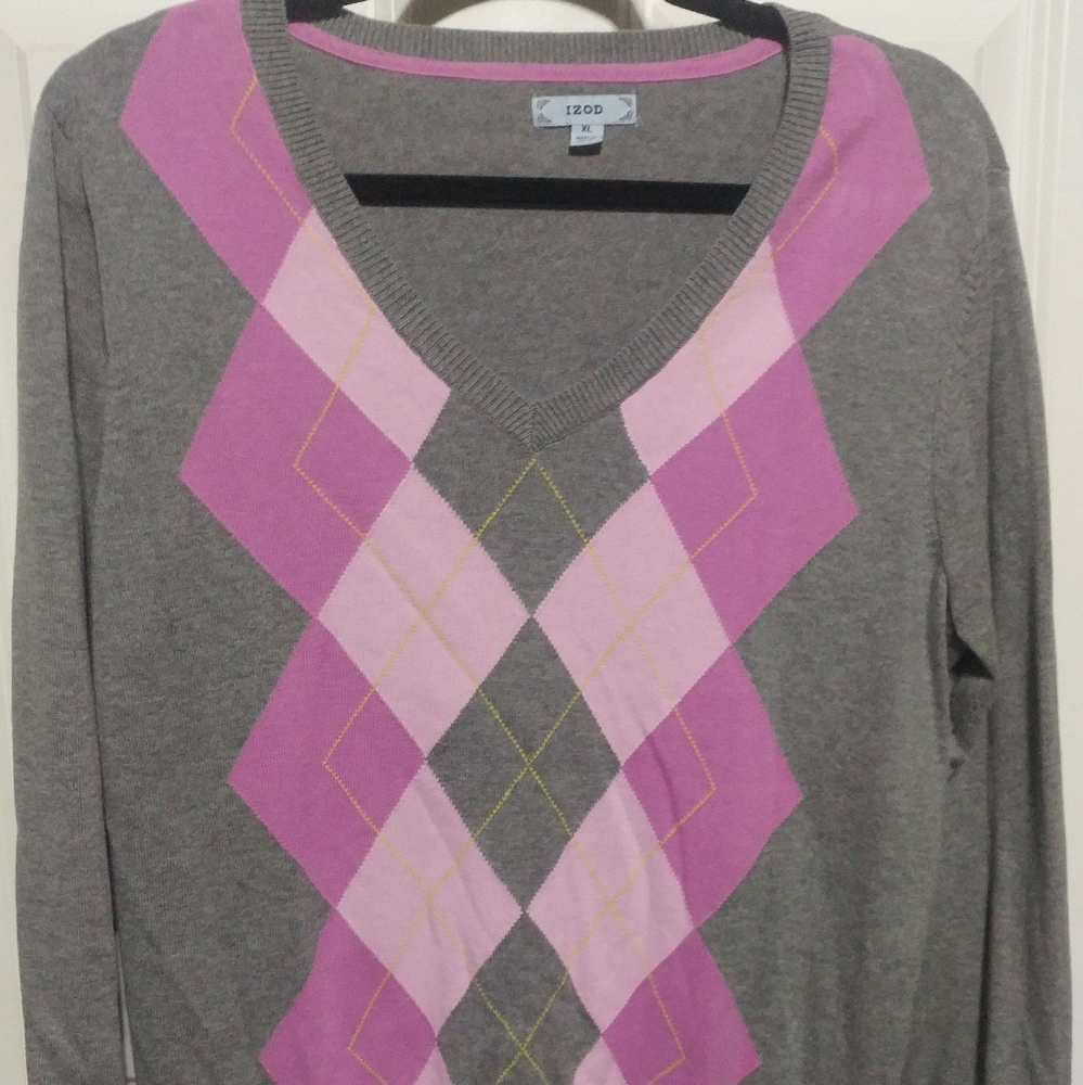 Izod Argyle Sweater